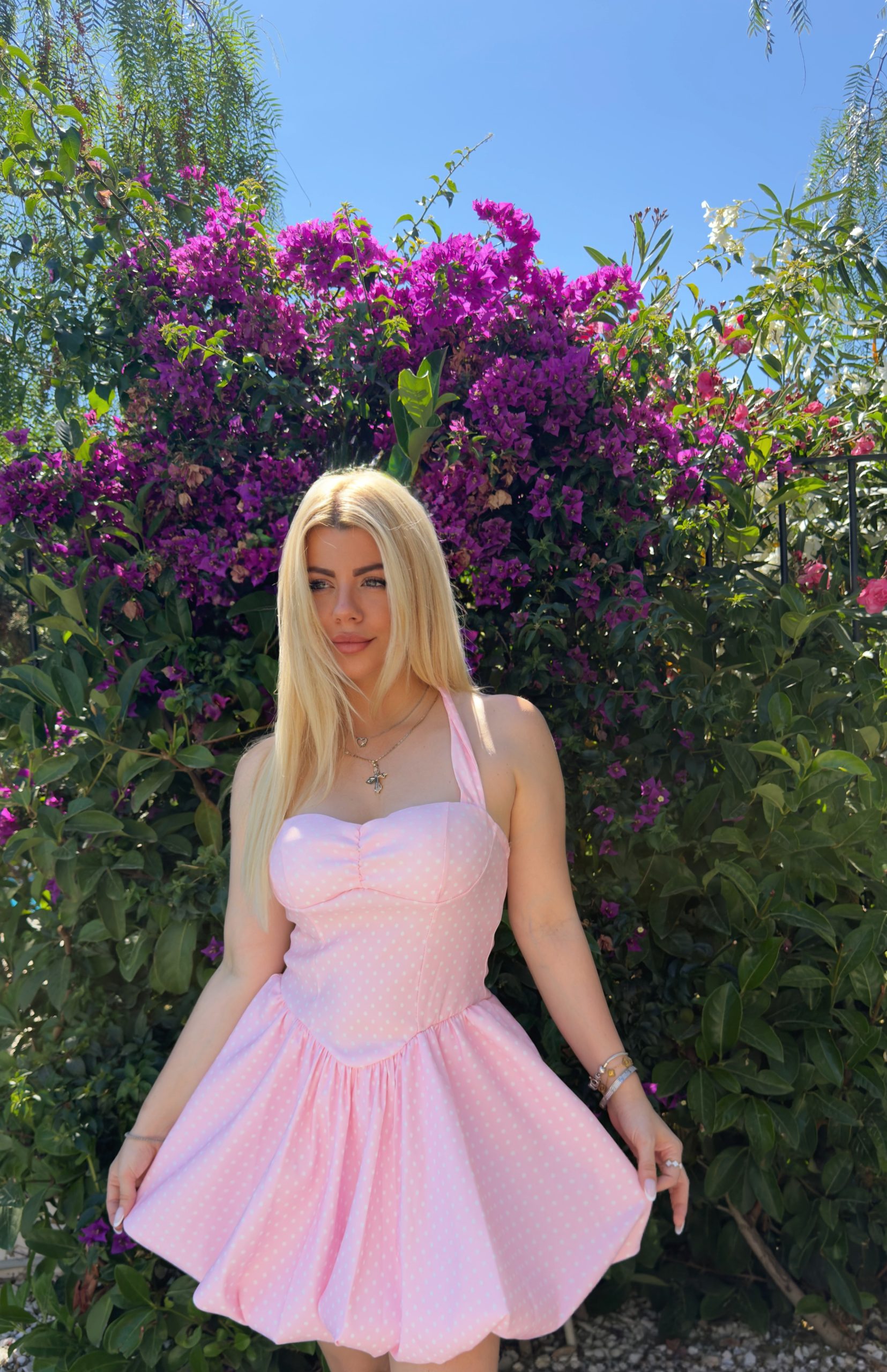 IMG_9796 Pink poua dress - Image 1